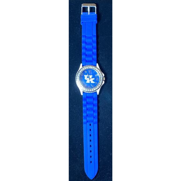 Women's University of Kentucky Wildcats UK Watch Diamond Bezelled Gift - Picture 1 of 10